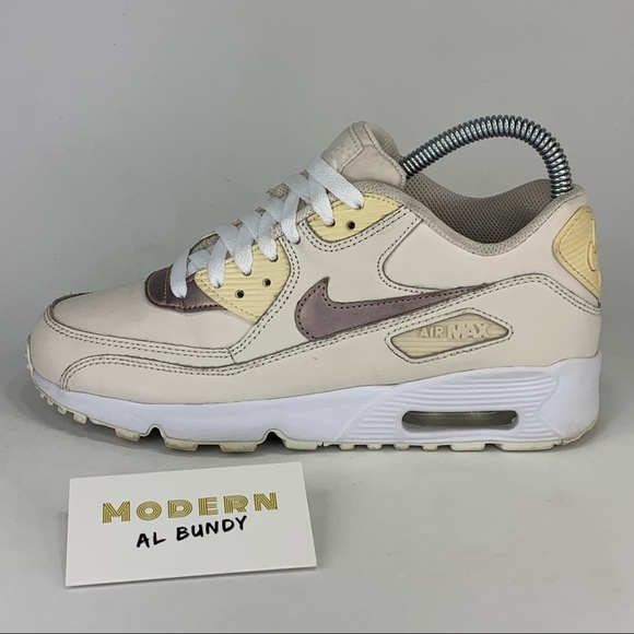 Nike Shoes - Nike Air Max 90 LTR Phantom/Metallic Bronze-White